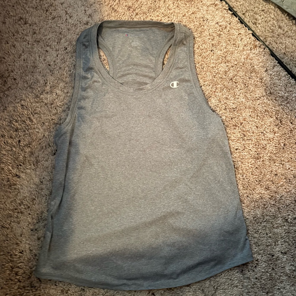 Champion Heather Gray Women's Tank Top